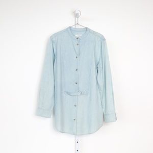 Equipment Chambray Mandel Shirt